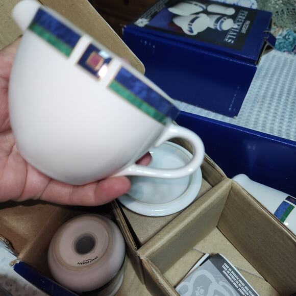 PFALTZGRAFF NIB PERENNIALS HOSTESS SET ATALYA DESIGN - Picture 4 of 5